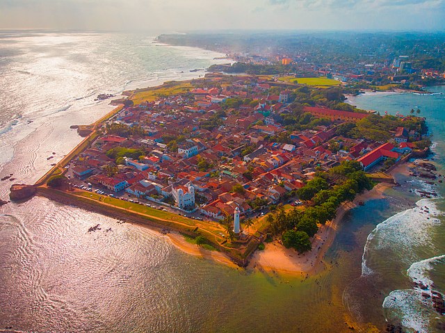 Galle Fort aerial photograph
