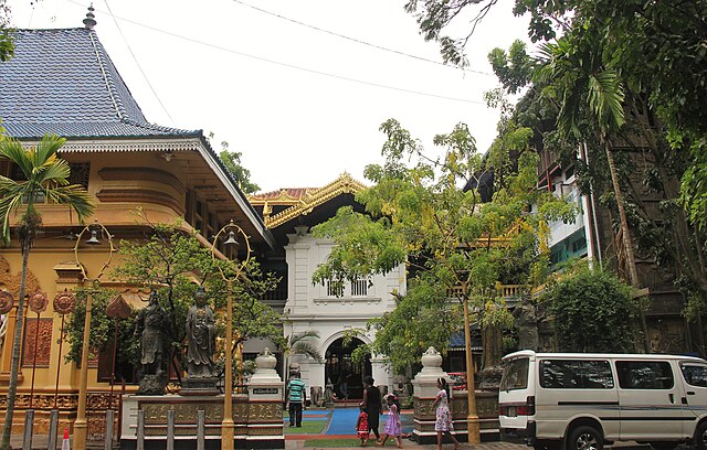 Gangaramaya Temple of Colombo Sri Lanka