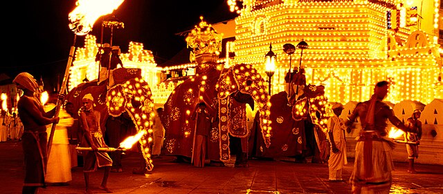 Kandy Sri Lanka Esala Perahera