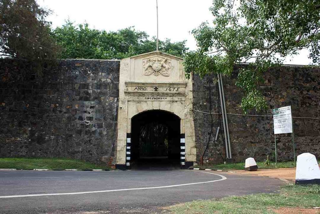 Entrance of Fort Fedrick